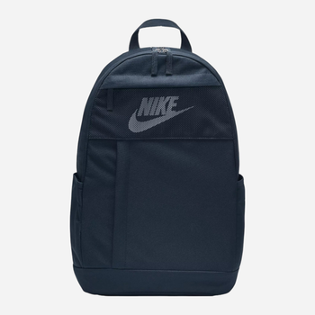 Рюкзак спортивний тканинний 21 л вміщує формат А4 Nike ELMNTL -LBR DD0562-478 Темно-синій (0197598024829)