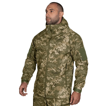 Демісезонна куртка Camotec Stalker SoftShell піксель розмір S