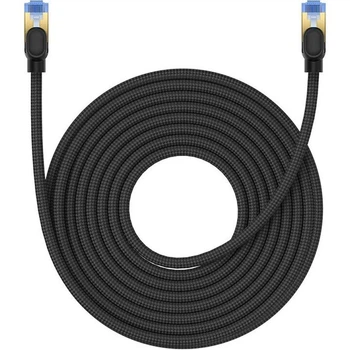 Мережевий кабель Baseus High Speed CAT7 10Gigabit Ethernet Cable (Braided Cable) 10m (B0013320B111-07) Cluster Black