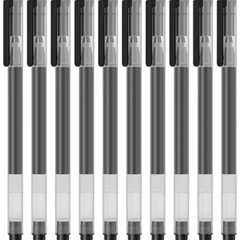 Набор ручек Jumbo Gel Ink Pen Black 10шт (BHR4603GL/BZL4028TY)