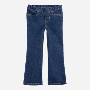 Детские джинсы-клеш на резинке для девочки Carter's 2R370710 88-93 см Джинс (195862512225)