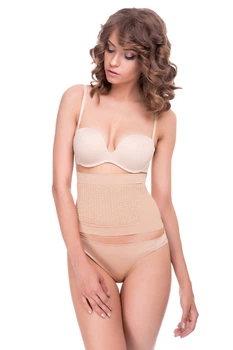 Утягивающий пояс для похудения Peachy Pink 44(M) Телесный (13999)