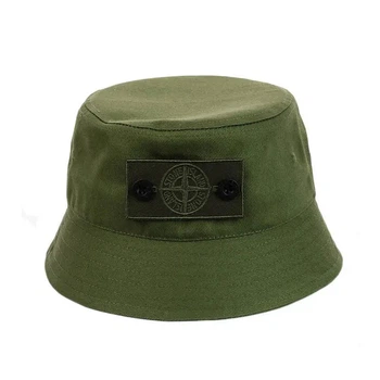 Молодіжна панама з патчем Стон Айленд (Stone Island) (One-size) Хакі