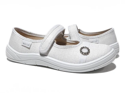 Тапочки для дівчаток Waldi 312-852/35 Білі 35