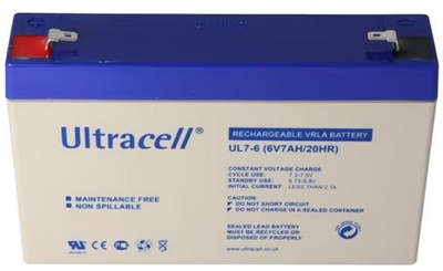 Akumulator Ultracell Battery 7Ah/6V (5713570004105)