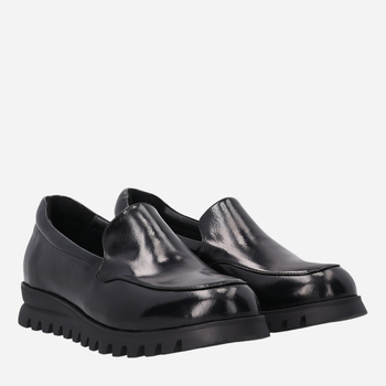 Loafersy damskie skórzane