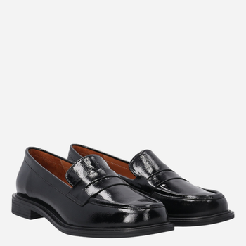 Loafersy damskie skórzane