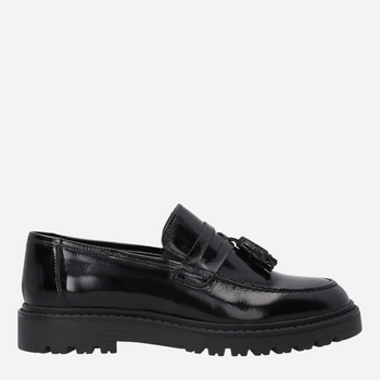 Loafersy damskie skórzane