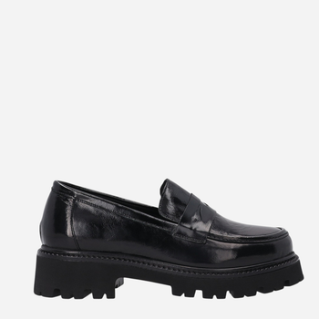 Loafersy damskie skórzane