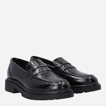 Loafersy damskie skórzane