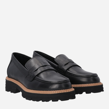 Loafersy damskie skórzane