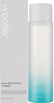 Відлущуючий тонер vvbetter AHA Boosting Toner з АНА-кислотами 200 мл (8809783012017)