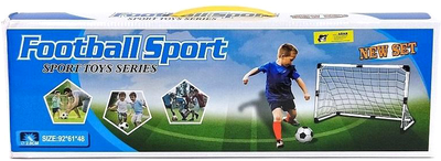 Набір для гри у футбол Adar Sport Toys Series з м'ячем і воротами (5901271497214)