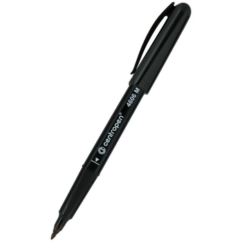 Маркер для CD-дисков Centropen CD-Pen 4606M 1 мм черный (4606/01)