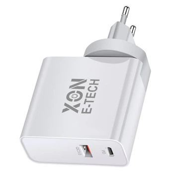 Зарядное устройство XON PowerCharge 65W (PD65) USB Type-C (PCCW0065AC0W 5924) Белый