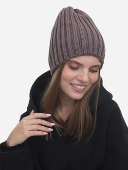 Шапка Malisa Інді 15-1386-PM-58 54-58 Капучіно
