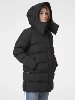 Куртка зимняя женская Helly Hansen W Aspire Puffy Parka 53515-990 L Черная (7040056477534)