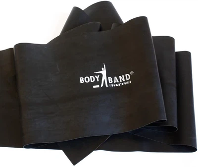 Эспандер-лента 25 м в рулоне Dittmann Body-Band, сверхвысокое сопротивление (черный), DT-BC30060-XH-BK