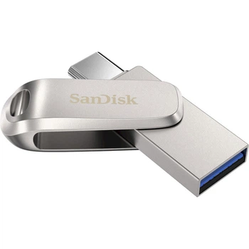 Флешка USB Type-C 1 TB SanDisk Ultra Dual Luxe Silver (SDDDC4-1T00-G46)