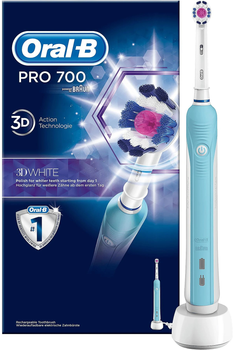 Szczoteczka elektryczna Oral-B Braun Pro 700 3D White (4210201124078)