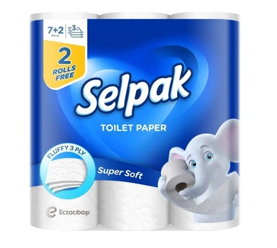 Туалетний папір Selpak 9 шт (8690530015920)
