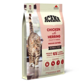 Сухой корм для котов Acana Indor Entree Cat Индор Энтре Кэт 4.5 кг (0064992714512)