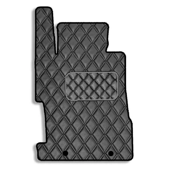 Килимки у салон для Honda Civic 8 SD 4D 2006-2011 Екошкіра с подпятником 5 шт (Rombus)