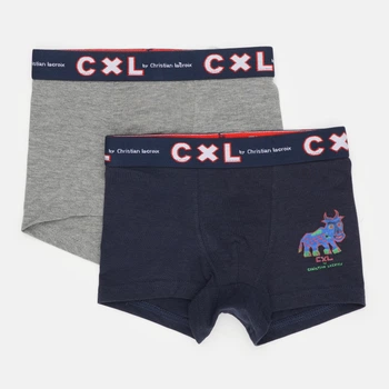 Набір дитячих трусів-боксерів 2 шт для хлопчика CXL 87890190 110-116 см Gris Chine/Grey Mel (3210100079265)