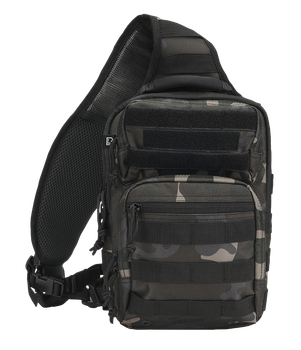 Армейская сумка-рюкзак Brandit-Wea US Cooper sling medium (8036-4-OS) dark-camo