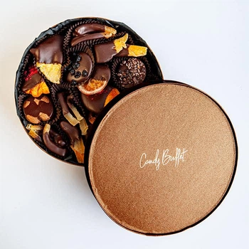 Подарунковий набір Вишукані сухофрукти та горіхи в шоколаді Candy Buffet 280 г