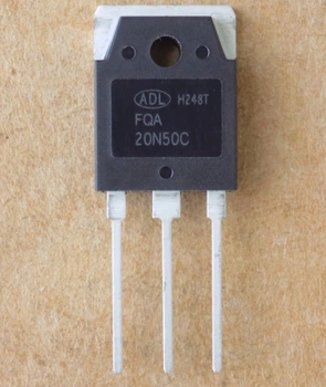 Транзистор FQA20N50C ( 20N50C ) оригинал (замена для FQA20N50 ) , TO-3P