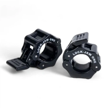 Замки зажимные для штанги Foreman Lock-Jaw Standard, 25 мм (черный), FM-LJS-ONE-BK
