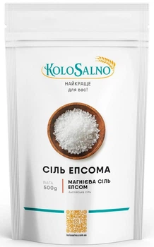 Соль эпсома магниевая 500 г KoloSalno