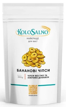 Банановые чипсы 250 г KoloSalno