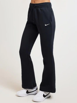 Спортивні штани на флісі жіночі Nike W Nsw Phnx Flc Mr Flare Pnt FV7494-010 M Чорні (197596839258)