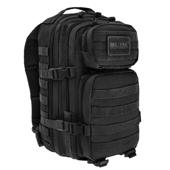 Влагозащищенный рюкзак 20л MIL-TEC с креплением Molle / Легкий ранец черный