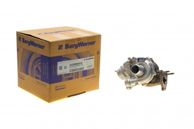Турбіна BorgWarner 5438 988 0018 Opel Vivaro; Renault Kadjar, Trafic, Scenic, Espace, Grand Scenic, Megane; Mercedes Vito 6220900400, 6220900500, A6220900400