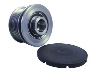 Шків генератора WAI 2482115 Ford Fiesta, Focus, C-Max, Kuga; Opel Meriva, Combo, Astra, CORSA; Mazda 3; Volvo C30, C70, S40, V50; Fiat 500, Doblo 30667067, 8666579, 8603182