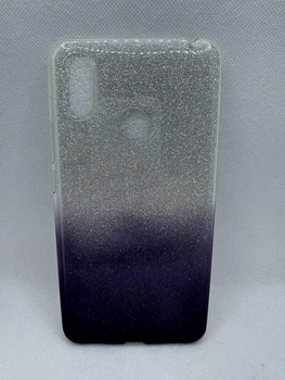 Силиконовый чехол Fashion Case Gradient для Xiaomi Mi Max 3 Черный