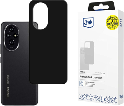 Etui 3MK Matt Case do Honor 200 Black (5903108575973)