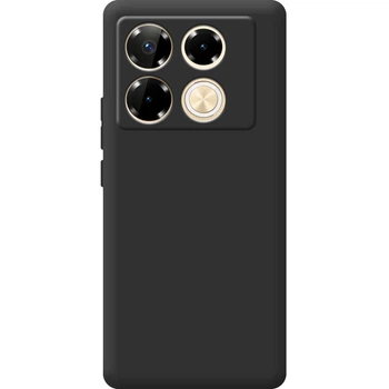 Чехол силиконовый Infinix Note 40 Pro Черный (59519)