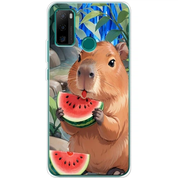 Силиконовый чехол BoxFace Ulefone Note 10P Капібара з кавуном (59781-up2551)