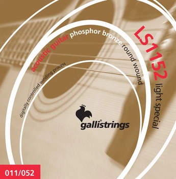 Струни для акустичної гітари Gallistrings LS1152 LIGHT SPECIAL