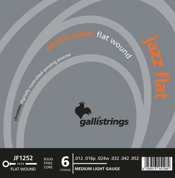 Струни для електрогітари Gallistrings JF1252 MEDIUM LIGHT