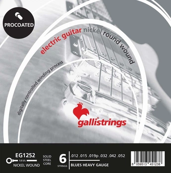 Струни для електрогітари Gallistrings EG1252 BLUES HEAVY