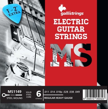 Струни для електрогітари Gallistrings MS1149 REGULAR HEAVY