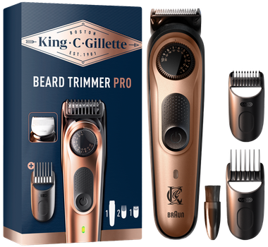 Тример для бороди King C. Gillette Pro (8700216659659)