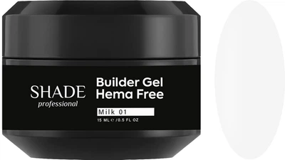 Моделирующий гель Builder gel Milk 01 Shade, 15 мл