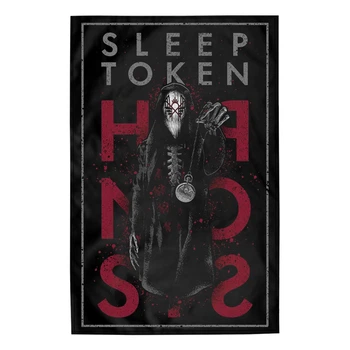 Прапор (текстильний постер) SLEEP TOKEN - HYPNOSIS (fol-002)