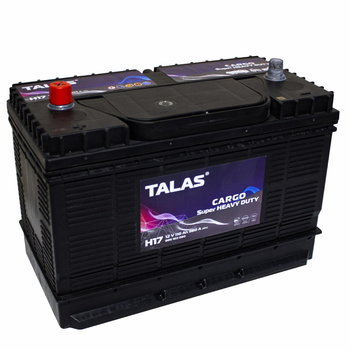 Акумулятор TALAS 110Ah CARGO Super HD 980A L